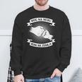 Bosnia With Bog Na Nebu Kum Na Zemlji Croatia Serbia Motif Sweatshirt Geschenke für alte Männer