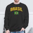 Brazil Flag Of Brazil Classic Sweatshirt Geschenke für alte Männer