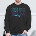 Canoe Polo Canoeing Retro Sweatshirt Geschenke für alte Männer