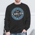 Carlos Ich Bin Dieser Cooler Carlos Sweatshirt Geschenke für alte Männer