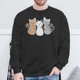 Cat Kitten Cat Sweatshirt Geschenke für alte Männer