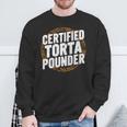 Certified Torta Pounder Emblem Sweatshirt Gifts for Old Men