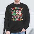 Christmas Therapy Squad Slp Ot Pt Occupational Therapy Team Sweatshirt Gifts for Old Men