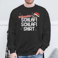 Christmas Sleep Sad Hamster Schlafi Schlafi Sweatshirt Geschenke für alte Männer