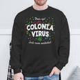 Coloniairus Carnival Outfit Cologne Kölsch Jeck Flu Sweatshirt Geschenke für alte Männer