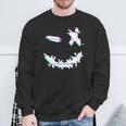 Cool Techno Glitch Smile Trippy Goa Rave Abiti Uomo Donna Felpa Regalos para ancianos