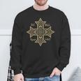 Croix Coptique Orthodoxe Église Orientale Chrétienne Symbole Sweater e Cadeaux pour les vieillards