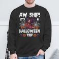 Cruising Crew Trip Halloween Cruise Squad Family 2023 Sweatshirt Gifts for Old Men