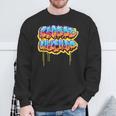 Cultura Di Strada Abbigliamento Urbano Stile Graffiti Felpa Regalos para ancianos