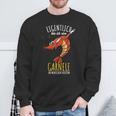 Dabbing Garnelen Kostüm Meerestier Garnele Sweatshirt Geschenke für alte Männer