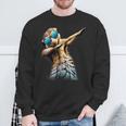 Dabbing Meerkat Dancing Dab Surikate Sweatshirt Geschenke für alte Männer