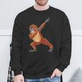 Dabbing Orang Utan Für Affenliebhaber Sweatshirt Geschenke für alte Männer