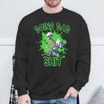 Dad Skelett Doing Dad Shit Lustiger Totenkopfatertag Sweatshirt Geschenke für alte Männer