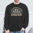 Dart Ich Habe Bock Auf Einen Dreier Retro Dart Sweatshirt Geschenke für alte Männer