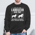 Das Ist Ein Landseer Kein Pony Sweatshirt Geschenke für alte Männer