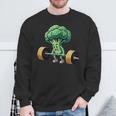 Deadlift Broccoli Gym Fitness Motivation Bodybuilding Sweatshirt Gifts for Old Men