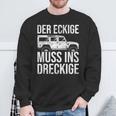 Defender D110 Geländewagen Offroad 4X4 Gelände Matsch Natur Sweatshirt Geschenke für alte Männer