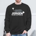 Der Jürgen Macht Das Schon Sweatshirt Geschenke für alte Männer