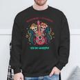 Dia De Muertos Dia De Los Muertos Sweatshirt Geschenke für alte Männer