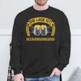 Die Lage Ist Besäufniserregend Sauf Bier German Sweatshirt Geschenke für alte Männer