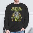 Dieser Feuerwehrmann Ist Endlich 18 Sweatshirt Geschenke für alte Männer