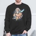 Dio Zeus Con La Folgore Greciaintage Felpa Regalos para ancianos
