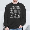 Divertente Regalo Per Motociclisti Motociclismo Tempo Libero Felpa Regalos para ancianos