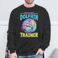 Dolphin Animal Future Dolphin Trainer Felpa Regalos para ancianos