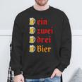 Donna Ein Zwei Drei Bier Boccale Da Birra Divertente Per Oktoberfest Con Collo A Felpa Regalos para ancianos