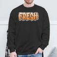 Donna Fresh Graffiti Style That Says Fresh Con Collo A Felpa Regalos para ancianos