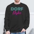 Dorfdiskoillage 80S Fans Ossi Rave Techno Rave Sweatshirt Geschenke für alte Männer