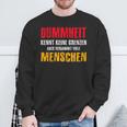 Dummheit Kissen Keine Grenzen Sweatshirt Geschenke für alte Männer