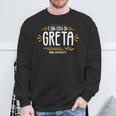 È Una Cosa Da Greta Non Capiresti Nome Divertente Felpa Regalos para ancianos