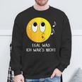 Egal Was Ich War's Nicht Witziger Lustiger Ich Nicht Spruch Sweatshirt Geschenke für alte Männer