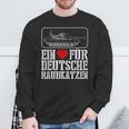 Ein Herz Für Deutsche Rraukwaren Tank Driver Military Sweatshirt Geschenke für alte Männer