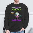 Einhorn Lustiger Witzger Frech Spruch Sprüche Sweatshirt Geschenke für alte Männer