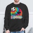 Einschulung Schulkind 2024 School Cone Boy Football Tie Dye Sweatshirt Geschenke für alte Männer