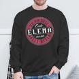 Elena Ich Bin Diese Coole Elena Sweatshirt Geschenke für alte Männer