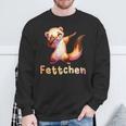 Fat Christmas Ferret For Him Sweatshirt Geschenke für alte Männer