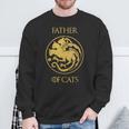 Father Of Cats Camicia Per Gatto E Papà Felpa Regalos para ancianos