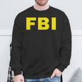 Federal Bureau Of Investigation Fbi Costume Sweatshirt Geschenke für alte Männer