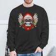 Feliz Dia De Los Muertos Sugar Skull Heaven Angel Sweatshirt Geschenke für alte Männer