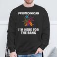 Fireworks Pyrotechnic Pyrotechnic Pyro Sweatshirt Geschenke für alte Männer