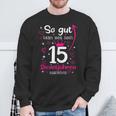 Firmenjubiläum 15 Jähriges Dienstjubiläum 15 Years Anniversary Sweatshirt Geschenke für alte Männer