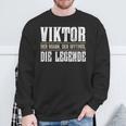 First Nameiktor Nameiktor Sweatshirt Geschenke für alte Männer