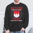 Franke Durch Gottes Gnade Sweatshirt Geschenke für alte Männer