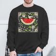 Free Palestine Fruit Watermelon Card Sweatshirt Geschenke für alte Männer