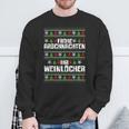 Frohe Arschnachten Ihr Weinlöcher Costume Sweatshirt Geschenke für alte Männer