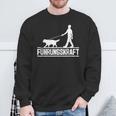 Führungskraft Dog Leading Dog Owner Dog Lover Sweatshirt Geschenke für alte Männer