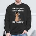 Bodybuilding Ich Kann Dich Nicht Hören Ich Sweatshirt Geschenke für alte Männer